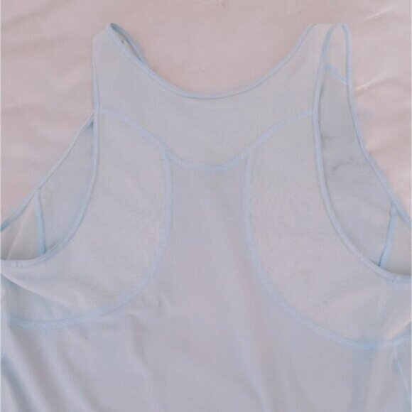 LULULEMON ATHLETICA "Stargaze" Light Grey Blue Sculp Tank ll - Picture 13 of 15